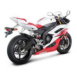 Terminale di scarico Akrapovic SPLIT-ON MEGAPHONE in Titanio NON Omologato YAMAHA YZF R6 600 (2006/2017>)