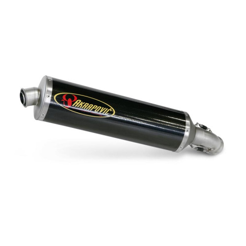 Terminale di scarico Akrapovic SPLIT-ON SP Titanio / Carbonio Omologato BMW K 1200 S / R / SPORT / RS (03/08)