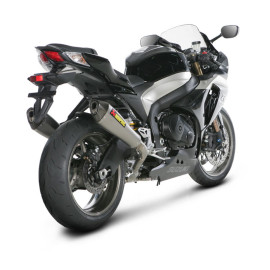 Scarico Completo Akrapovic EVOLUTION con doppio Terminale Conico full Titanio e DB-Killer NON Omologato SUZUKI GSX-R 1000 (2009/2011)
