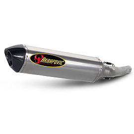 Terminale di scarico Akrapovic SPLIT-ON Esagonale Titanio / Carbonio Omologato SUZUKI GSX R 1000 (05/06)