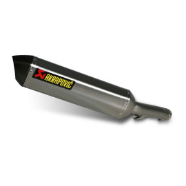 Terminale di scarico Akrapovic SPLIT-ON Esagonale Titanio Omologato SUZUKI BANDIT GSF 650 (2007-2008) GSF1250 F (08/14) GSX 650 F (2008-2014)