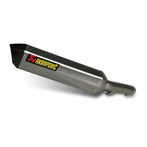 Terminale di scarico Akrapovic SPLIT-ON Esagonale Titanio Omologato SUZUKI BANDIT GSF 650 (2007-2008) GSF1250 F (08/14) GSX 650 F (2008-2014)