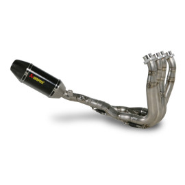 Scarico Completo Akrapovic EVOLUTION con Terminale Esagonale Corto Titanio / Carbonio e DB-Killer NON Omologato SUZUKI GSX-R 750 (2008/2010) Fino ad esaurimento scorte