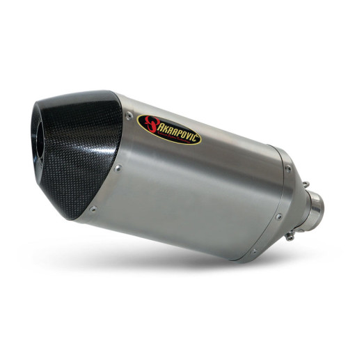 Terminale di scarico Akrapovic SPLIT-ON Esagonale Titanio Omologato YAMAHA YZF R6 (06/07)