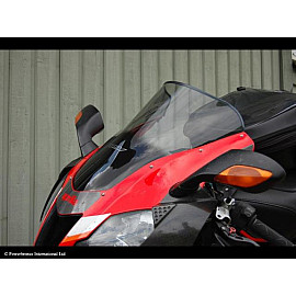 Vetri Airflow (Double Bubble) TRASPARENTE POWERBRONZE per APRILIA RSV FACTORY 04-08/RSV1000R 04-08