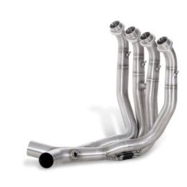 Collettore (TITANIO) AKRAPOVIC in inox per KAWASAKI ZZR 1400 / ZX 14 R (2012-2018)