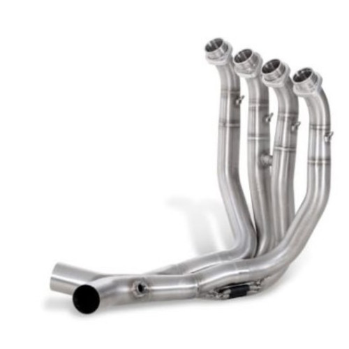 Collettore (TITANIO) AKRAPOVIC in inox per KAWASAKI ZZR 1400 / ZX 14 R (2012-2018)