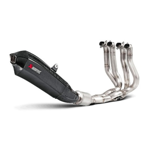 Scarico Completo Akrapovic Linea Evolution (CARBONIO) Non Omologato per KAWASAKI NINJA H2/H2R (2015-2018)
