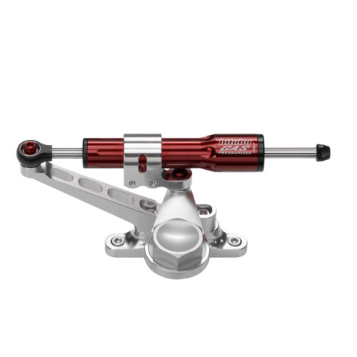 KIT Ammortizzatore di Sterzo Bitubo completo di attacchi Montaggio Laterale per TRIUMPH SPEED TRIPLE 1050 (2005/2010)