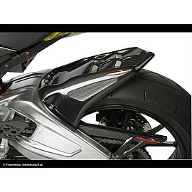 Parafango Posteriore in ABS Colore CARBON LOOK-SILVER MESH per BMW S1000RR (10-13)