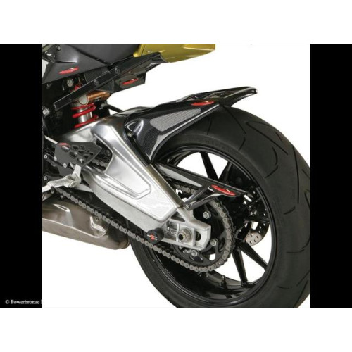 Parafango Posteriore in ABS Colore CARBON LOOK-SILVER MESH per BMW S1000RR (10-13)