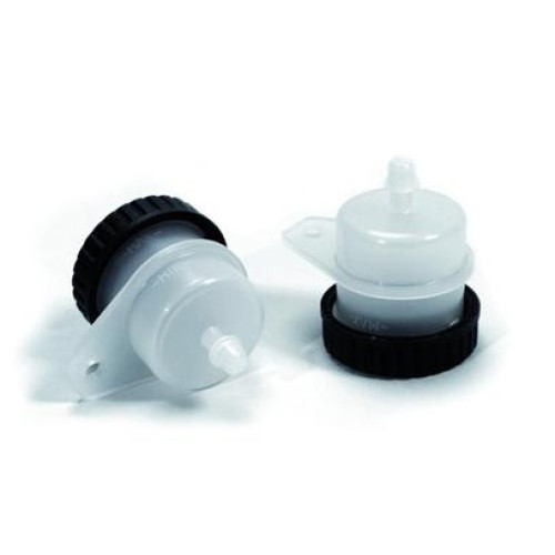 Serbatoio olio freni BREMBO 30 cc 1 uscita con becco dritto aletta fissaggio