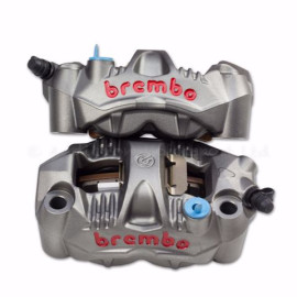 Brembo Racing coppia pinze radiali GP4RS monoblocco GP4-RS intersasse 108mm con pastiglie