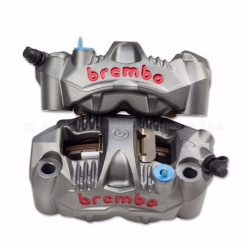 Brembo Racing coppia pinze radiali GP4RS monoblocco GP4-RS intersasse 108mm con pastiglie
