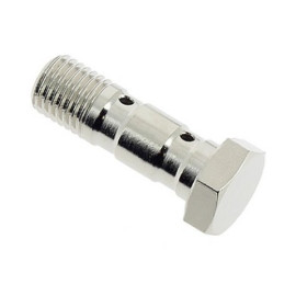 Bullone Forato Doppio in acciaio 10x1