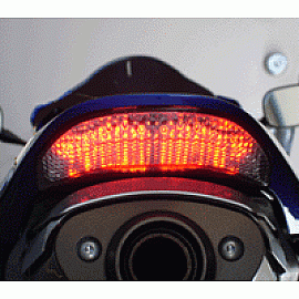 Faro Posteriore con Lente Bianca a LED con Frecce Integrate per Honda CBR 600 RR (2003/2006) - CBR 1000 RR (2004/2007)
