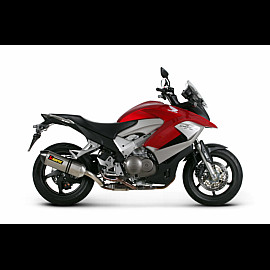 Terminale di scarico Linea Slip on (TITANIO) Akrapovic per HONDA CROSSRUNNER (11/14)