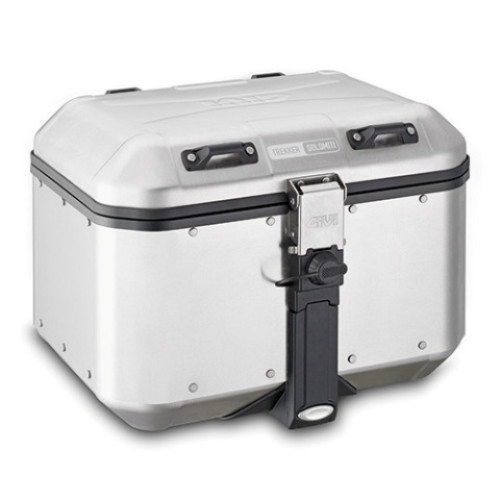 Valigia MONOKEY® Trekker Dolomiti in alluminio naturale, 46 lt.