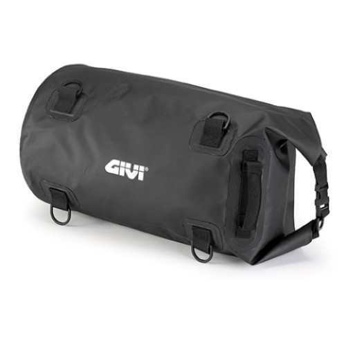 Borsa rullo impermeabile da sella o portapacchi, 30 lt, colore nero.