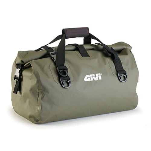 Borsone impermeabile da sella 40 lt, colore kaki green.