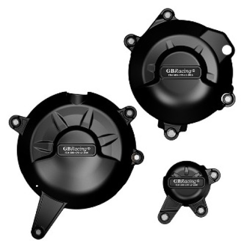 Set completo protezione carter motore GB RACING per Kawasaki Z650/Ninja 650 (2017>)