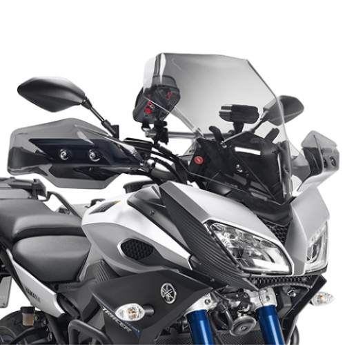 Paramani GIVI - Estensione in plexiglass fumé per paramani originale YAMAHA MT-09 Tracer (2015-2017)