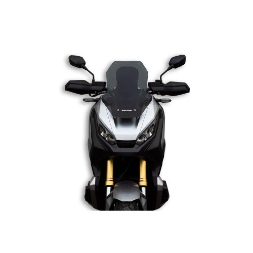 Cupolino sport screen di colore fumé scuro - lunghezza 34 x altezza 45 x spessore 0,3 cm per HONDA X-ADV 750