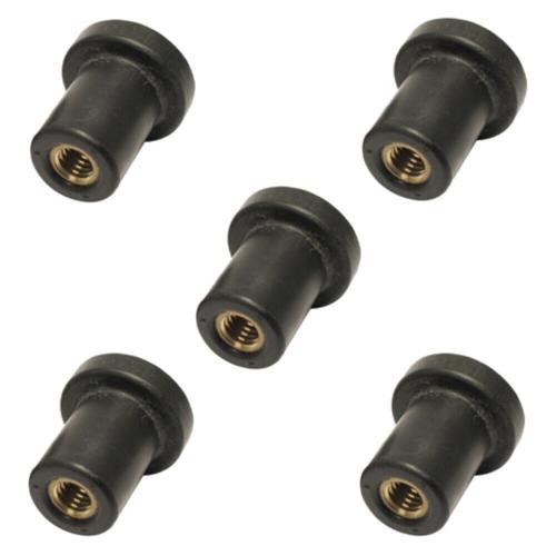 Gommino ad espansione in gomma M4 x 12,6mm (1 PZ.)