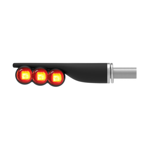INDIACTORI DI DIREZIONE A LED OMOLOGATI LIGHTECH - COPPIA FRECCE LED IN ABS - lunghezza 72mm -