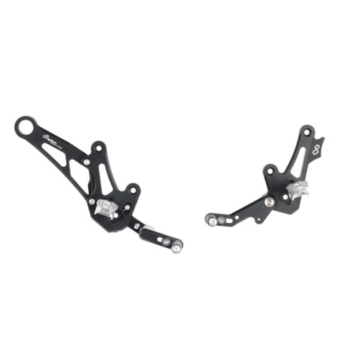 Pedane regolabili con poggiapiede SNODATO Lightech Ducati DIAVEL (2011-2017)