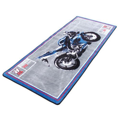 Tappetino da Garage per Moto in fibra di nylon antiscivolo con grafica YAMAHA YZF-R