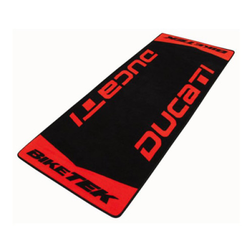 Tappetino da Garage per Moto in fibra di nylon antiscivolo con grafica DUCATI Serie 2