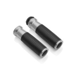Manopole "URLO" TMAX 2017 Ø 22 mm  IN ALLUMINIO RICAVATO DAL PIENOFORMA ERGONOMICA E MASSIMO GRIP
