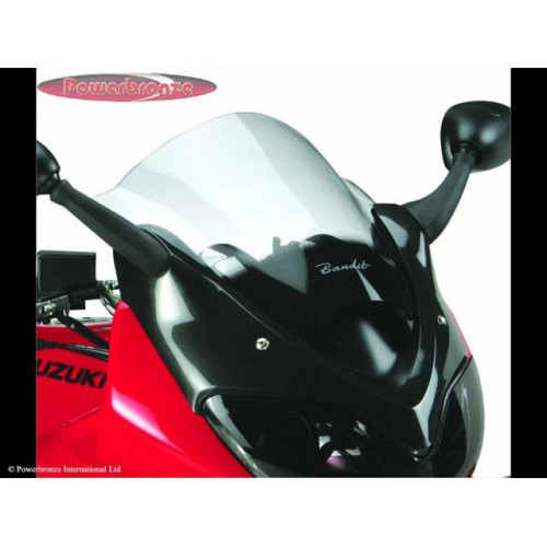 Vetri Airflow (Double Bubble) TRASPARENTE POWERBRONZE per SUZUKI GSF600S BANDIT 00-05/GSF1200S BANDIT 00-05