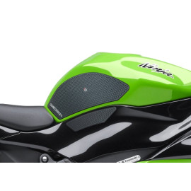Protezioni laterali serbatoio antiscivolo in gomma KAWASAKI ZX 6 R (2009-2016) - ZX 636 (2012-2019)