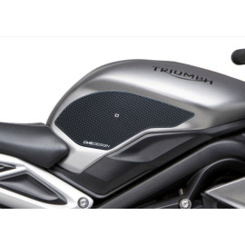 Protezioni laterali serbatoio antiscivolo in gomma TRIUMPH DAYTONA 675 (2013-2016) - STREET TRIPLE (2013-2019)