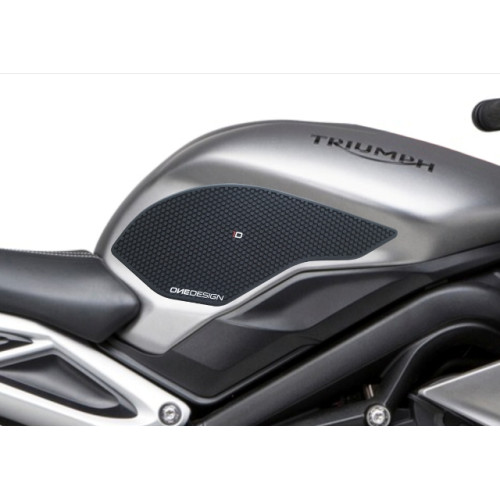 Protezioni laterali serbatoio antiscivolo in gomma TRIUMPH DAYTONA 675 (2013-2016) - STREET TRIPLE (2013-2019)