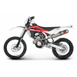 Scarico Completo Akrapovic EVOLUTION con Terminale Esagonale full Titanio e DB-Killer NON Omologato HUSQVARNA TE 250/310 (2010/2012)
