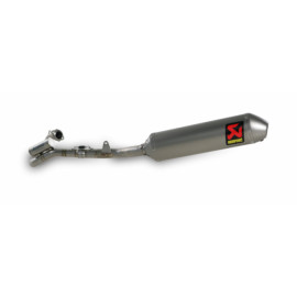 Scarico Completo Akrapovic EVOLUTION con Terminale Esagonale full Titanio e DB-Killer NON Omologato HUSQVARNA TE 250/310 (2010/2012)