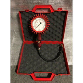 MANOMETRO VERIFICA PRESSIONE PNEUMATICI AD ALTA PRECISIONE DIAMETRO 100MM