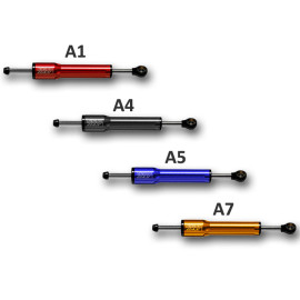 KIT Ammortizzatore di Sterzo Bitubo completo di attacchi Montaggio Laterale per TRIUMPH SPEED TRIPLE 1050 (2005/2010)