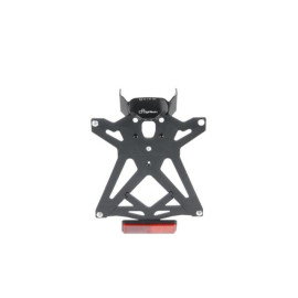 Porta Targa Regolabile LIGHTECH con Catadiottro per frecce Piccole KAWASAKI Z 1000 SX (2011>) - Attacco per frecce racing -