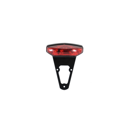 FANALINO TARGA OMOLOGATO LIGHTECH CON SUPPORTO
