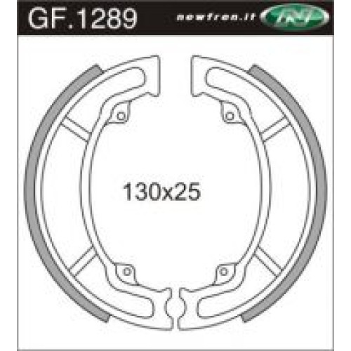 Ganasce Posteriori Newfren per HONDA CN 250 (1990-2002)