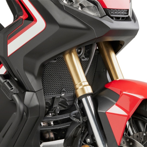 Protezione specifica per radiatore in acciaio inox verniciato nero per HONDA X-ADV 750 (2017-2018)