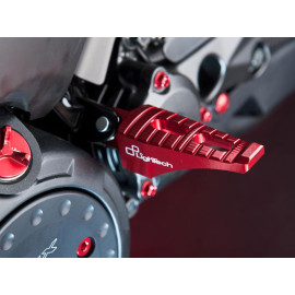 Pedane Poggiapiedi Lightech per Passeggero Yamaha T_MAX_500 / 530 (2008-2013) T-MAX 530 (2017)
