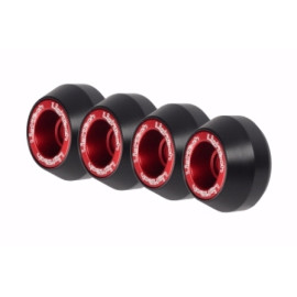 Kit Protezioni Perni Ruota Anteriore e Posteriore LIGHTECH per DUCATI MONSTER 821 (2014-2015)