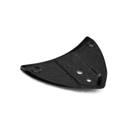 Porta Targa Regolabile Omologato RIZOMA linea FOX con luce targa LED e Catadiottro con Sottocoda in Carbonio Specifico per BMW S 1000 RR / ABS (2010>) - BMW S 1000 R (2014>)