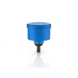 Serbatoio Olio Freno Frizione Rizoma con becco DRITTO, con indicatore livello capacita' 12ml Colore BLU