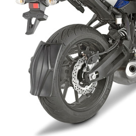 Parafango Paraspruzzi universale aggiuntivo per BMW G310 GS / HONDA NC 750 S (2016-2017) - NC 750 X (2016-2017) / KAWASAKI VERSYS 650 (2015-2017) / SUZUKI DL 1000 V-STROM (2017) / TRIUMPH STREET TRIPLE 765 (2017-2018) / YAMAHA MT-07 - MT-09 TRACER